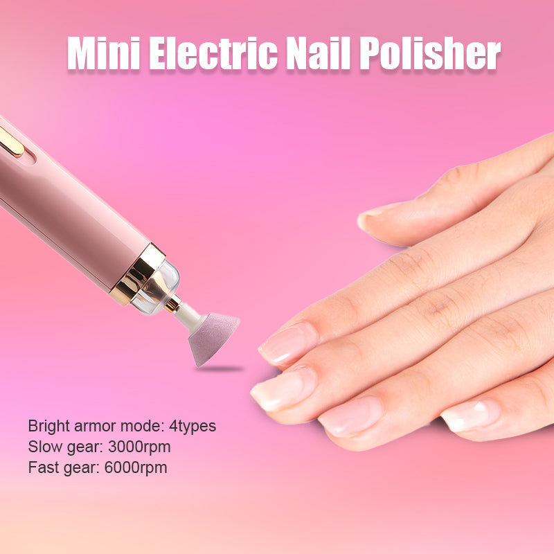 5 in 1 Electric Nail Polish Drill Machine With Light Portable Mini Electric Manicure Art Pen Tool For Gel Remover Pedicure Drill