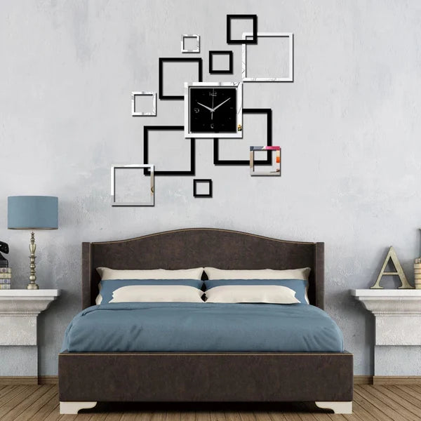 Modern Acrylic Wall clock.Modern 3D Wall Clock for Home Office